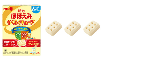 明治ほほえみ らくらくキューブ商品画像