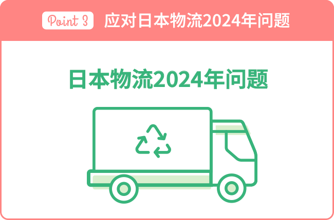 应对日本物流2024年问题