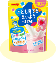 明治ミラフル 粉末飲料 ストロベリー風味