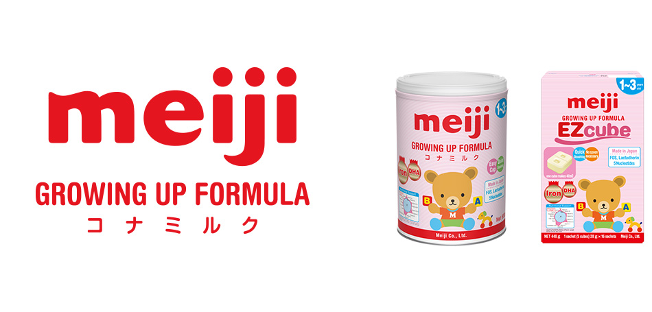 Meiji GROWING UP FORMULA コナミルク