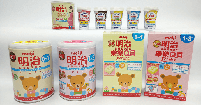 写真:台湾明治食品股份有限公司の取扱商品