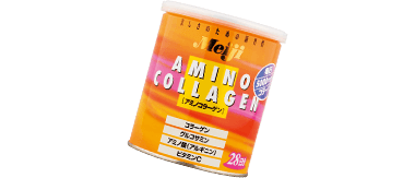 写真：2002年当時のアミノコラーゲンの商品パッケージ