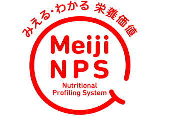 Meiji NPS（明治栄養プロファイリングシステム）のロゴマークの画像です。
