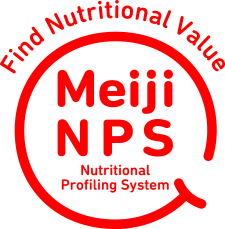 An image of the Meiji NPS (Meiji Nutrition Profiling System) logo