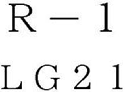 画像：「R-1」「LG21」