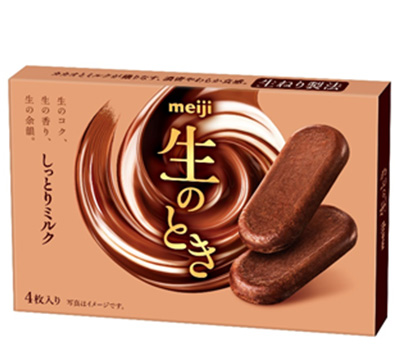 画像：「生のときしっとりミルク」の商品パッケージ