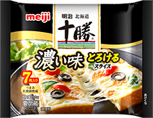 明治北海道十勝とろけるスライスチーズ 濃い味