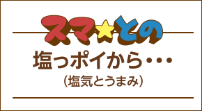 スマ☆との 塩っポイから…（塩気とうまみ）