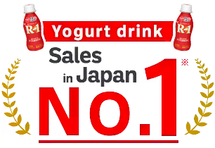 Yogurt drink Sales in Japan No.1*
