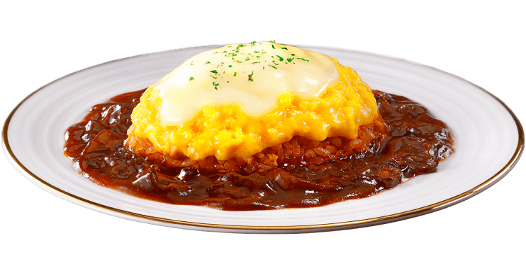 銀座洋食 デミオムライス しずる画像