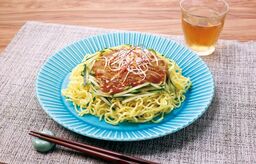 ジャージャー麺風カレーそば