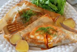 カレーとおさつのブリック