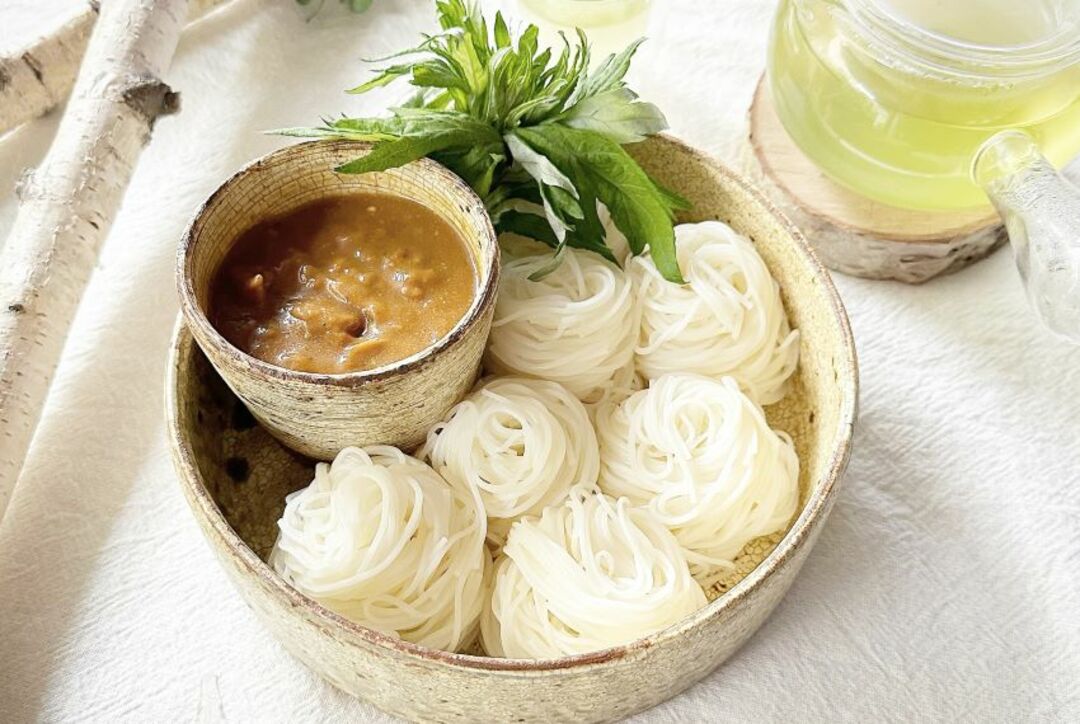 素麺の銀座カリーつけ麺