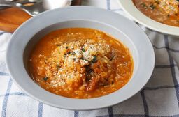 銀座バターチキンカリードリアでスープリゾット