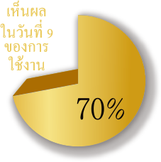 เห็นผล ในวันที่ 9 ของการ ใช้งาน