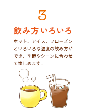 3：飲み方いろいろ