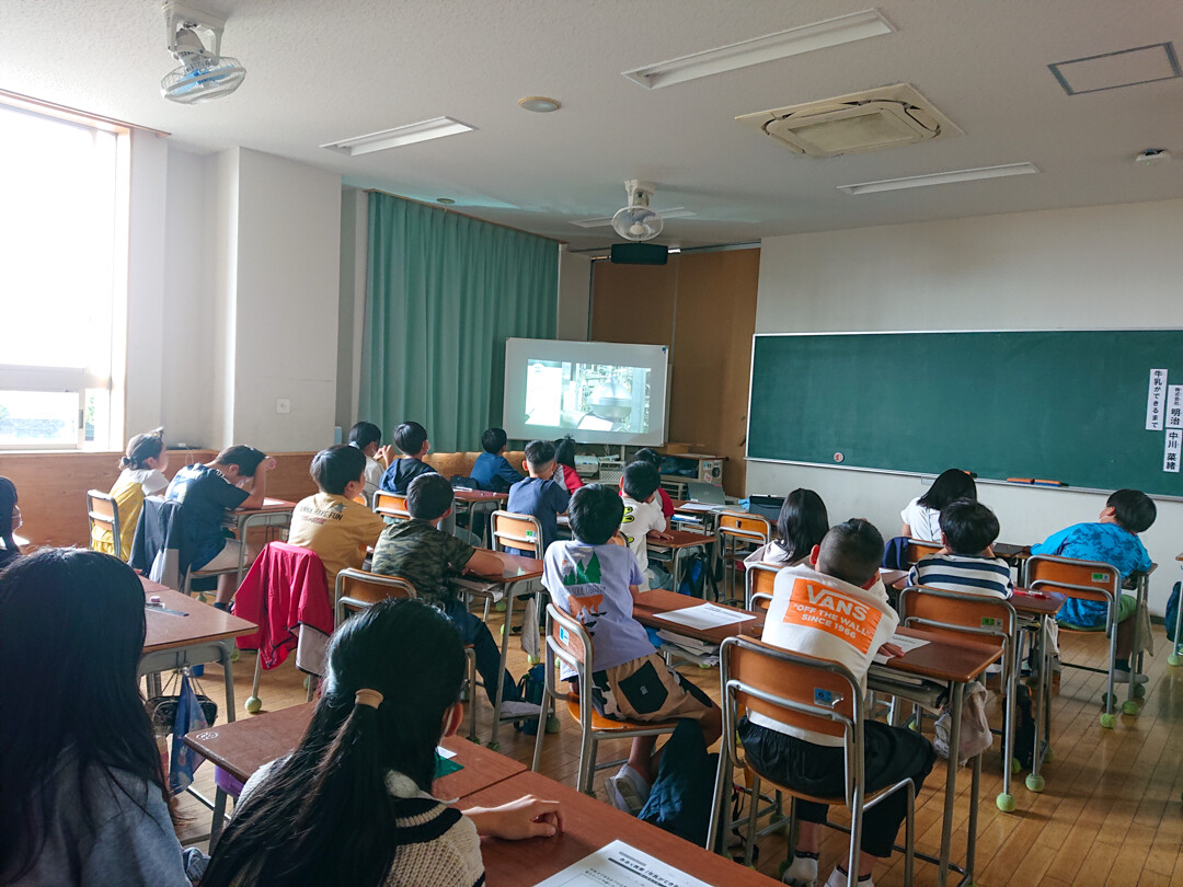 貝塚市立東山小学校 出前授業 写真2