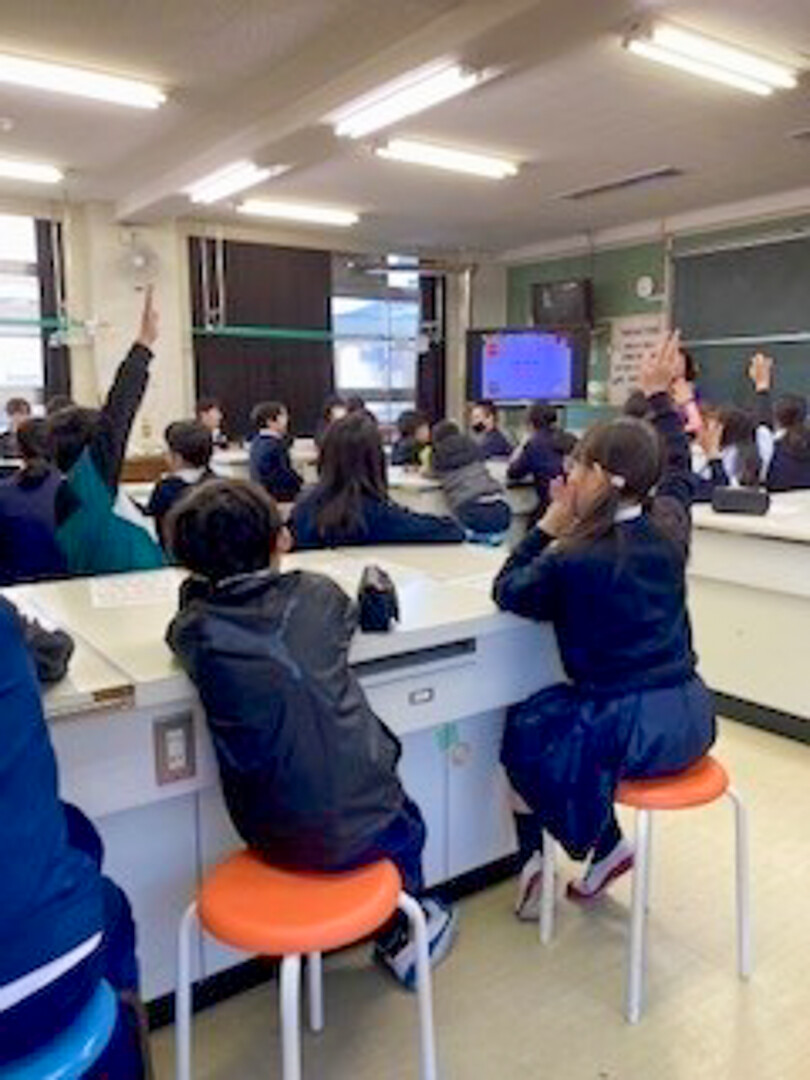 広島市立大河小学校 出前授業 写真2
