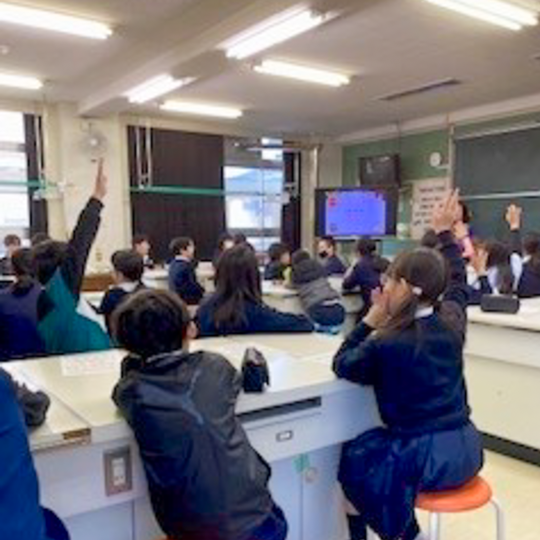 広島市立大河小学校 出前授業