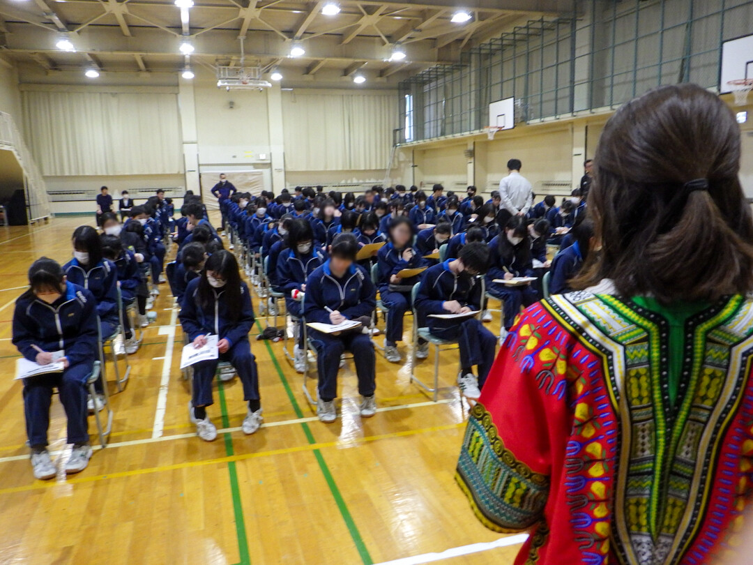 札幌市立幌東中学校 出前授業 写真3