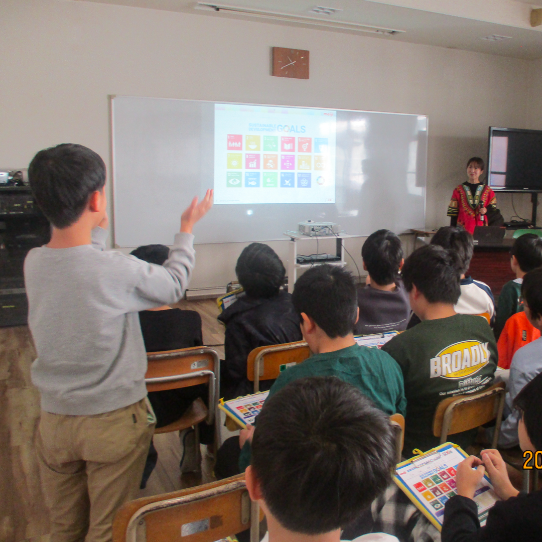 名古屋市立大宝小学校 出前授業