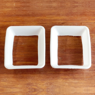 明治おいしい牛乳の牛乳パックを使って手すき紙を作ろう！ STEP4 写真