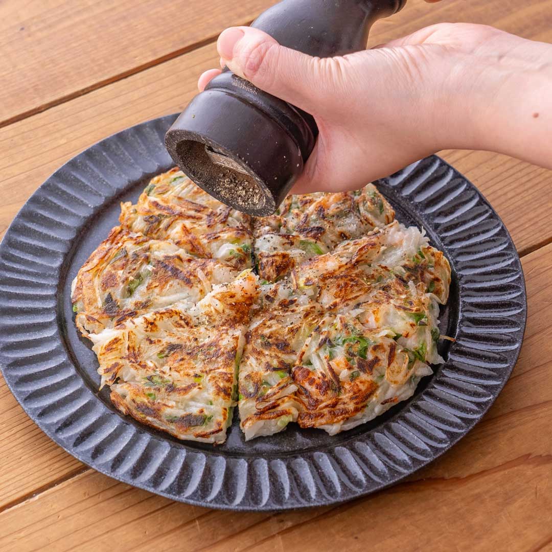 えびとチーズ入り大根もち 作り方4 画像182