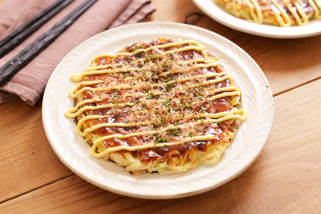 おでんリメイク!だしチーズお好み焼き