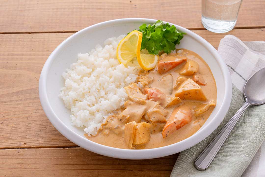 レモンクリームカレー