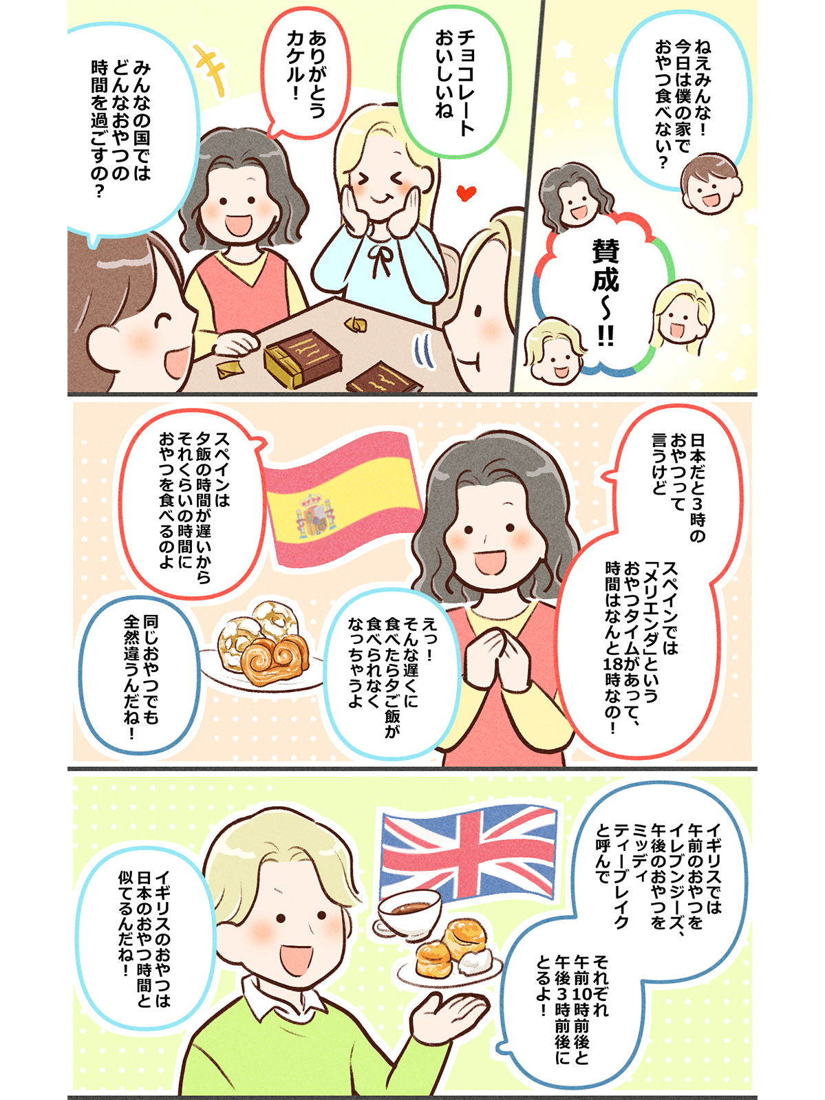 第5話 世界のおやつ時間
