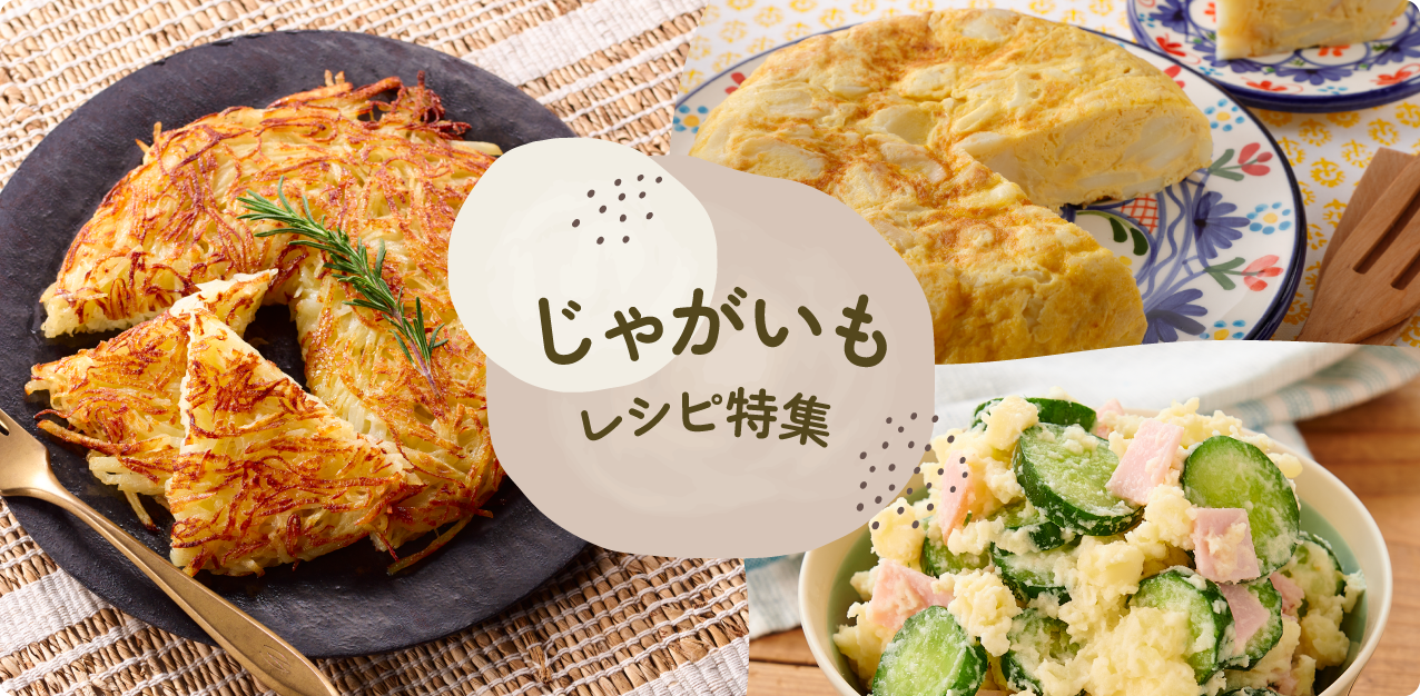 じゃがいもレシピ特集