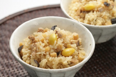 五目ミルクおこわ