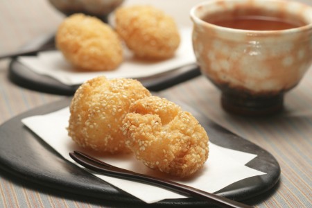 【中国】開口笑(中華ドーナツ)