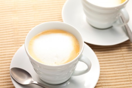 ふわふわ泡立ちカフェオレ