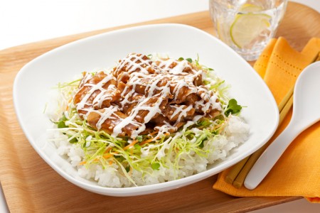 焼き肉サラダ丼