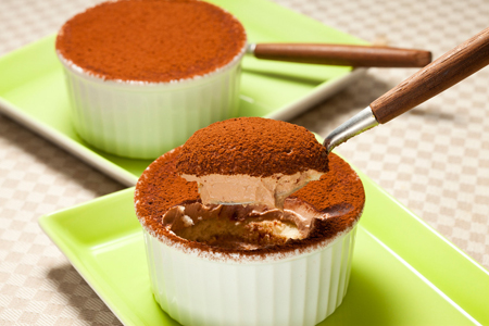 ヨーグルトチョコクリームのケーキ