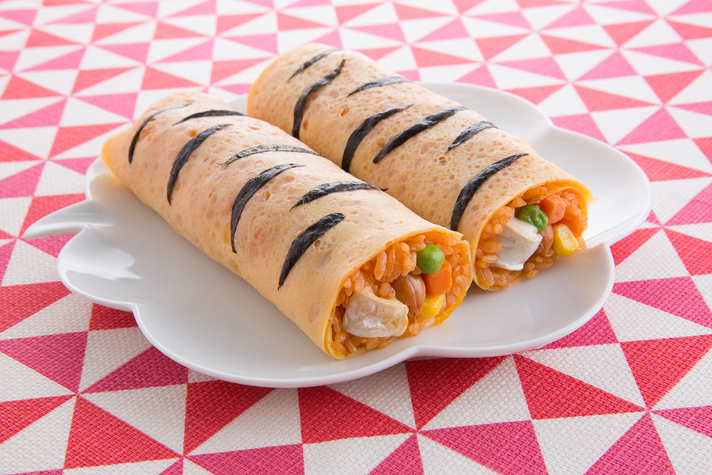 オムライス恵方巻