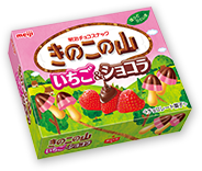Kinoko no yama สตรอว์เบอร์รีและช็อกโกแลต 64g