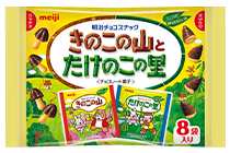 Kinoko no yama และ Takenoko no sato 8 ถุง
