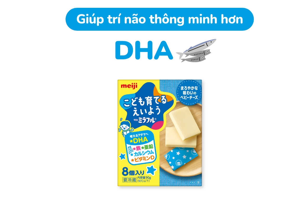 Giúp trí não thông minh hơn DHA