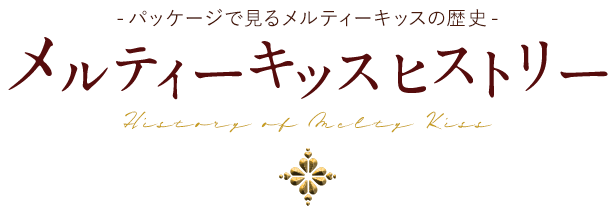 メルティーキッスヒストリー