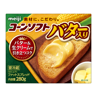 写真:明治コーンソフト バター入り 280g