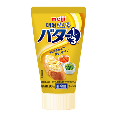 写真:明治チューブでバター1/3 90g