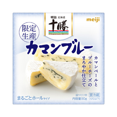 写真:明治北海道十勝カマンブルー 90g
