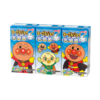 写真:明治それいけ！アンパンマンのヨーグルジョイ 125ml×3