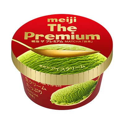 写真:明治 The Premium 抹茶 200ml