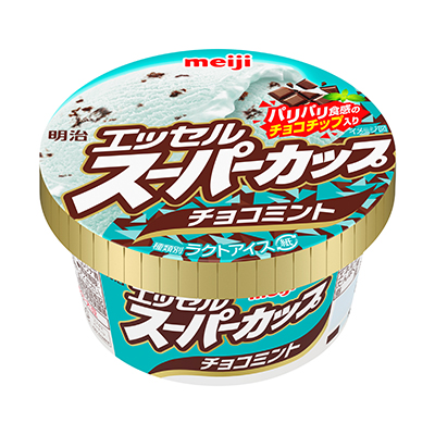写真:明治 エッセル スーパーカップ チョコミント 200ml