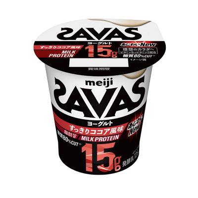 写真:ザバス MILK PROTEIN ヨーグルト 脂肪0 すっきりココア風味 125g
