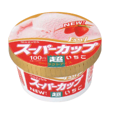 明治 エッセル スーパーカップ 2001春_超いちご