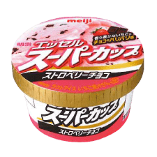 明治 エッセル スーパーカップ 2009秋_ストロベリーチョコ